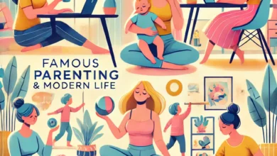 Famousparenting momlife